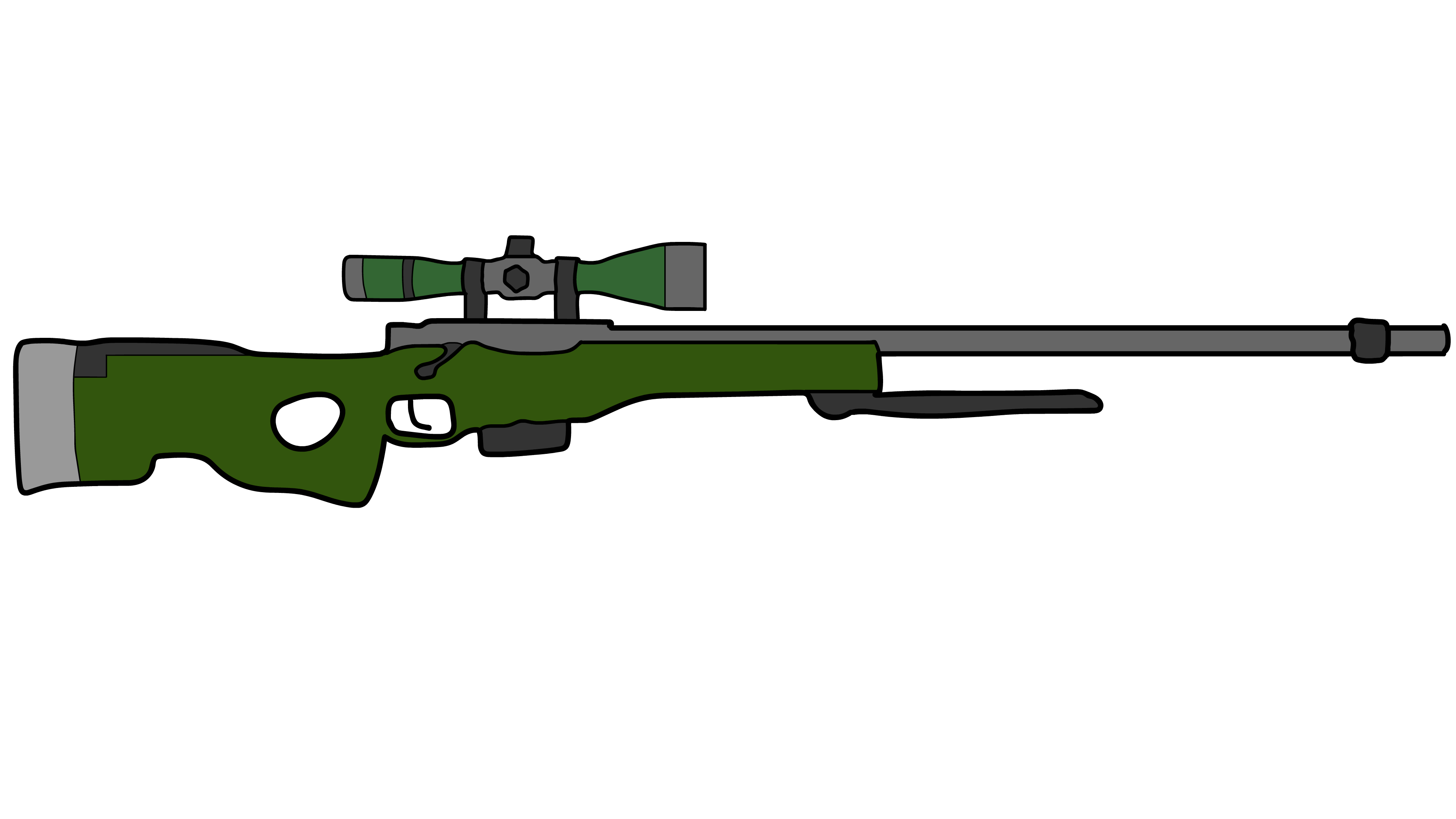 модель снайперской винтовки awp фото 85