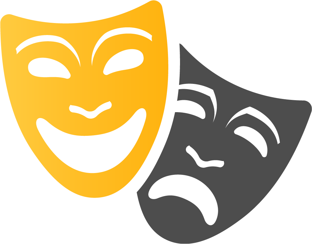 Театральные маски. Символ театра. Театральные маски символ театра. Значок театра.
