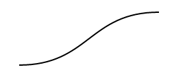 Изогнутая прямая линия. Изогнутая линия. Кривая изогнутая линия. Изогнутые черные линии. Волнистая линия.