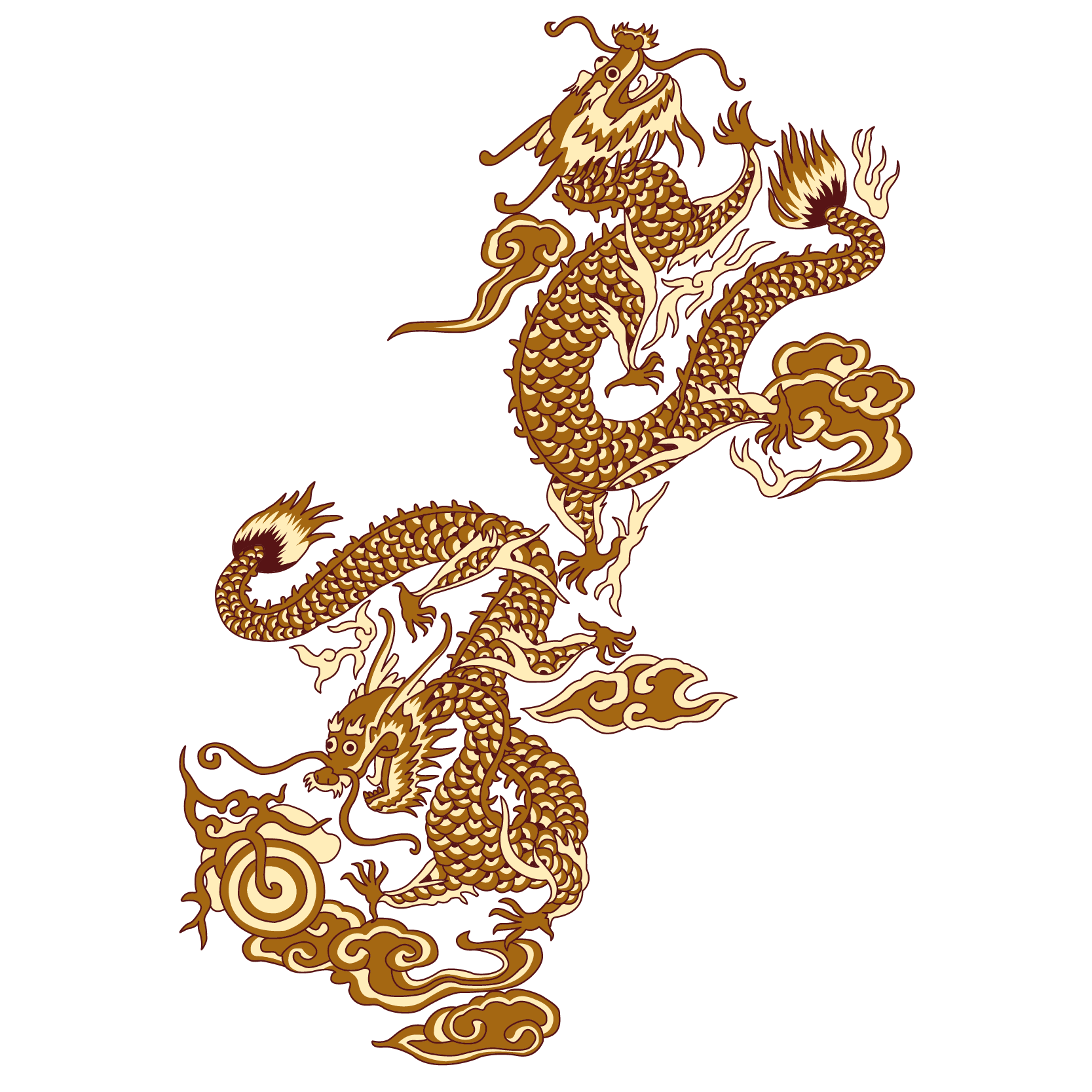 Год дракона вектор. Золотой дракон Китай. Золотой дракон узор Китай. Золотой китайский дракон вектор. Дракон Китай вектор.