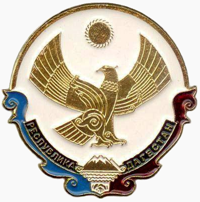 Дагестанский флаг с гербом