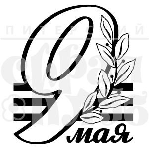 9 Мая надпись