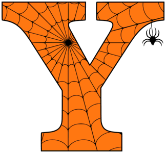 Halloween буквы для печати