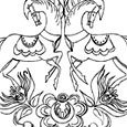 Деревянная лошадка раскраска
