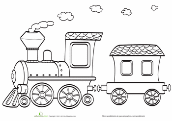 Паровоз с 6 вагонами. Раскраски. Паровоз. Паровозик раскраска для детей. Паровоз с вагонами раскраска. Поезд раскраска для детей.