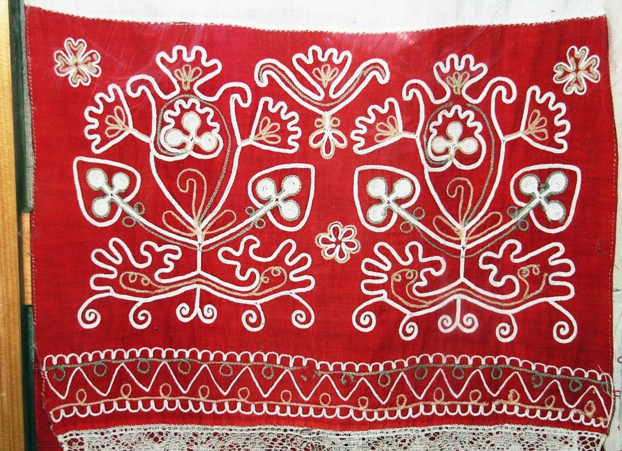 Традиционная Татарская тамбурная вышивка