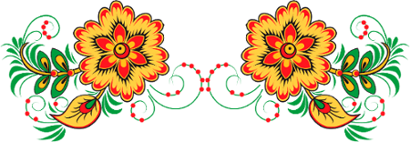 Петриковская роспись вектор