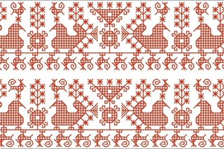 Вышивка рушники Вологодская Губерния