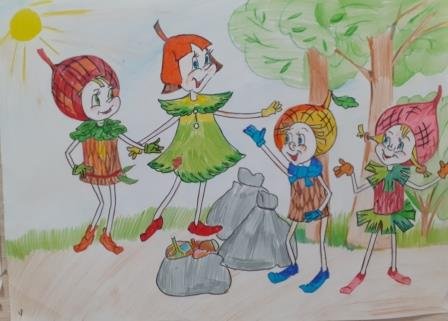 Эколята защитники природы для дошкольников
