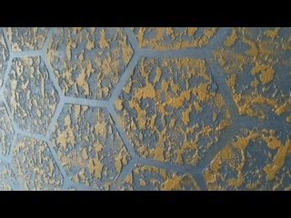 Трафарет соты для штукатурки