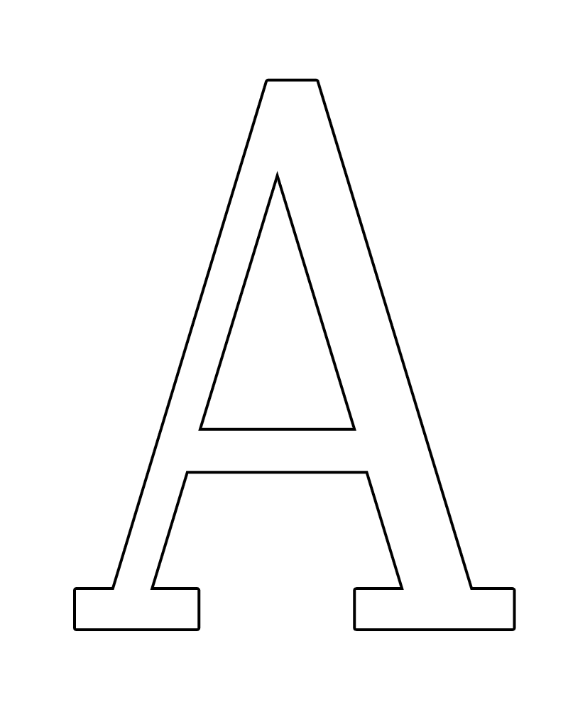 Печатные буквы алфавита. Большая буква а. Буквы для разукрашивания. Алфавит и буквы. Трафарет букв.