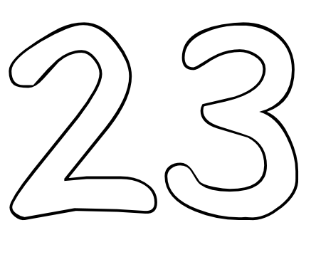 Цифра 23