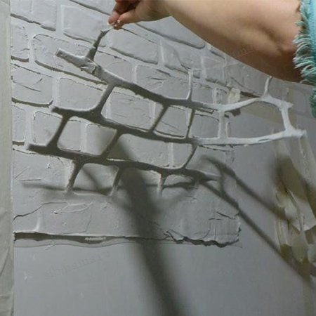 Трафарет для декоративного камня