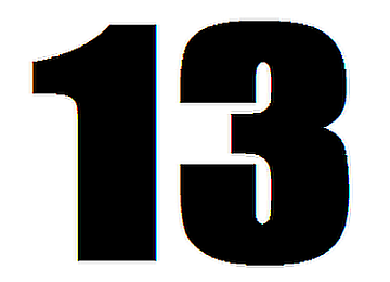 Номер 13 номер 5. Цифра 13 трафарет. Цифра 13 черная. Большие цифры 13. 13-14 Цифры.