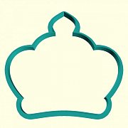 Корона трафарет для пряника
