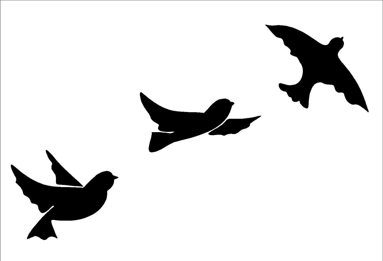 картинки птицы для вырезания распечатать