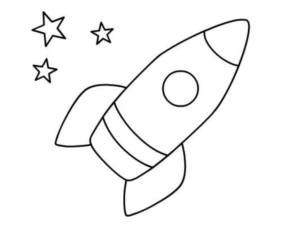 Аппликация ко дню космонавтики шаблоны распечатать. Ракета раскраска. Ракета раскраска для детей. Раскраска ракета в космосе для детей. Ракета раскраска для детей 5 лет.