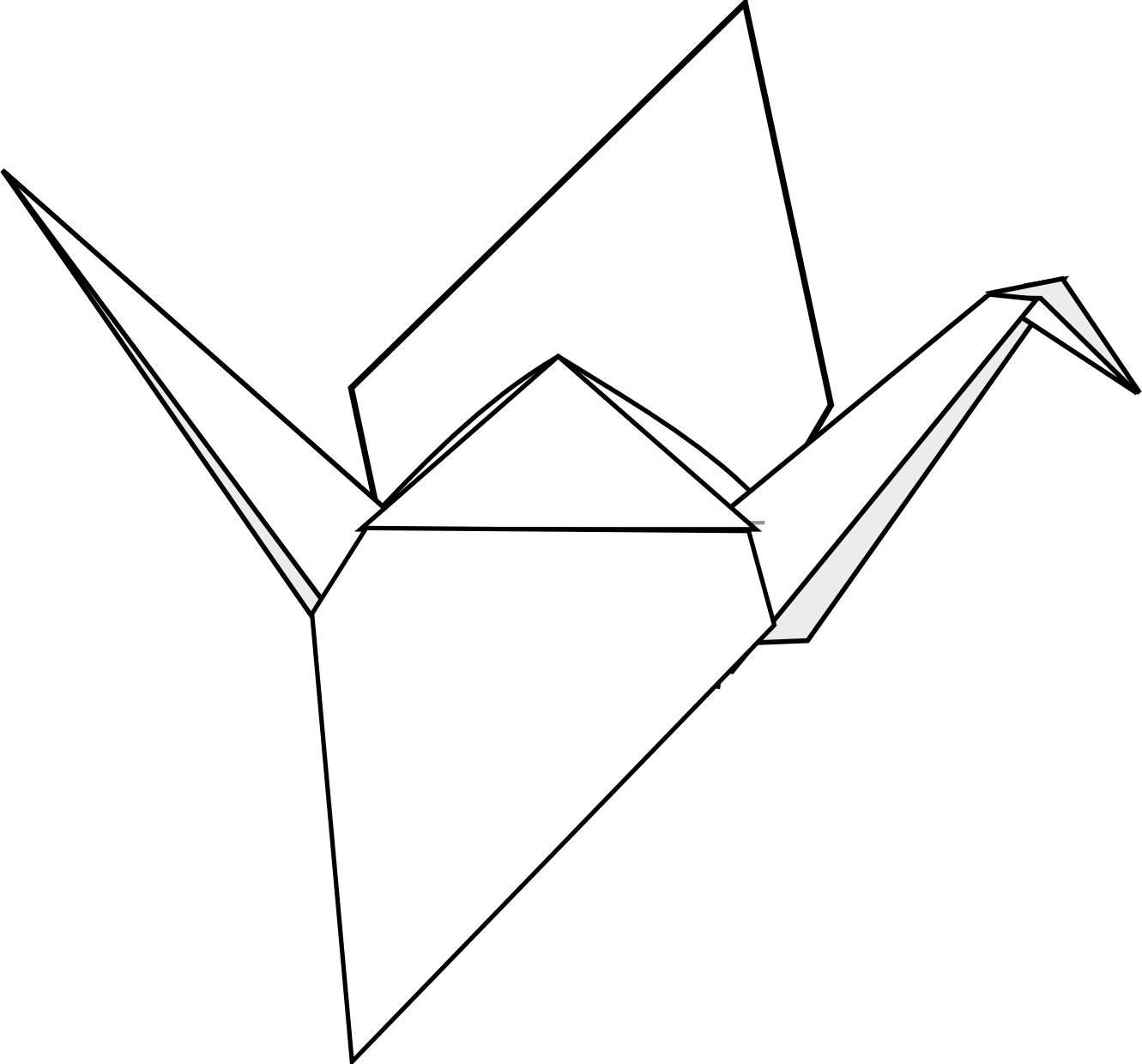 Оригами рисунок. Бумажный Журавлик символ. Оригами. Оригами Журавлик. Журавль из бумаги.