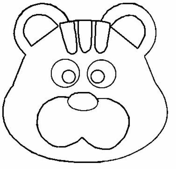 Аппликация маска подготовительная группа. Маска раскраска для детей. Шаблон маски для детей. Маска медведь. Маска медведя раскраска.