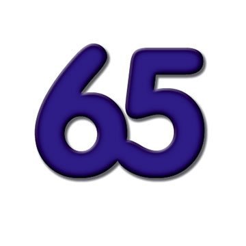 Цифра 65