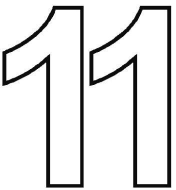 Раскраски для 11