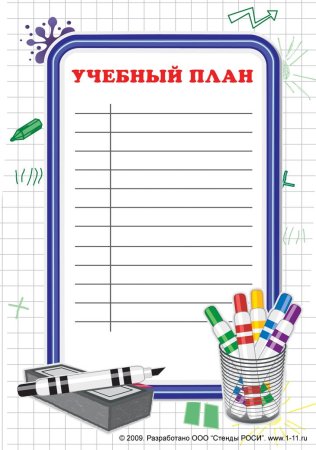 Плакат "классный уголок"