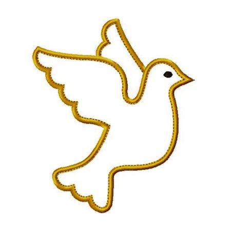 Голубь мира раскраска