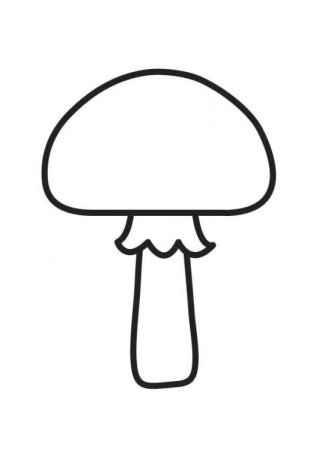 Маска грибочка