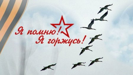 Журавли символ Победы