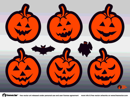 Helloween тыква вектор
