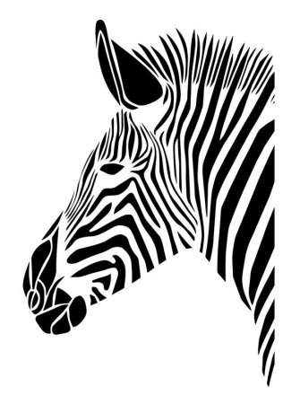 Шаблон зебра (44 фото)