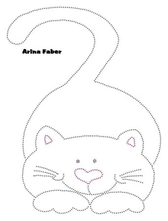 Схемы для аппликаций из ткани