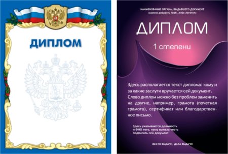Диплом пустой