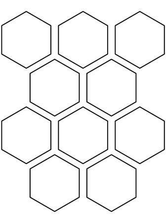 Шестиугольник 5на5