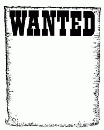 Рамка wanted