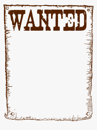 Плакат wanted