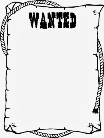 Табличка wanted