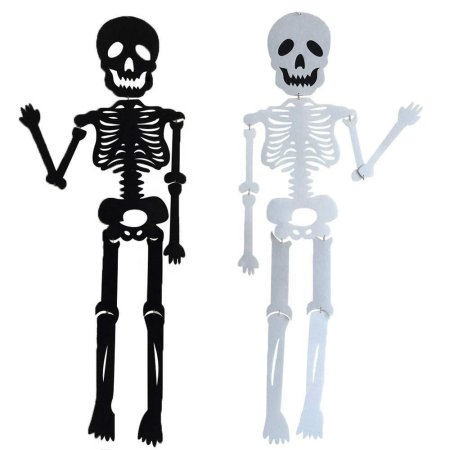 Шаблон скелет на хэллоуин (49 фото)