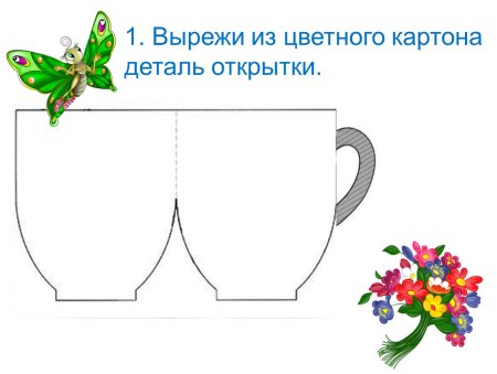 Открытка Кружка для мамы