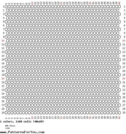 Бисерная сетка схема полотно