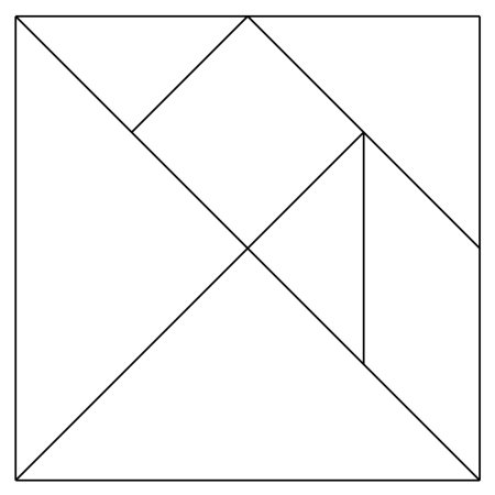 Игра-головоломка "танграм"