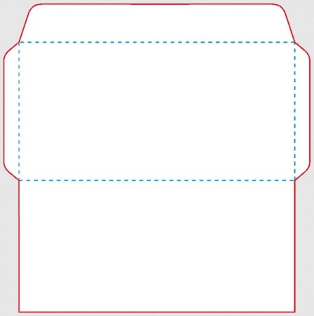 Развертка конверта