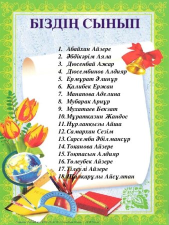 Сынып бұрышы рисунки