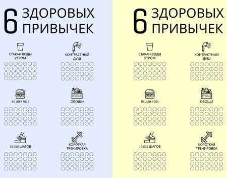 Трекер полезных привычек