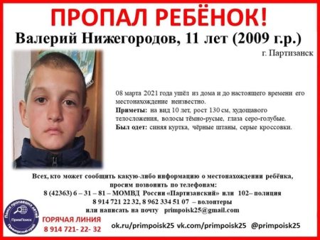 Пропал человек Ленинградская область