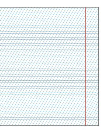 Разлиновка частая косая линия а4