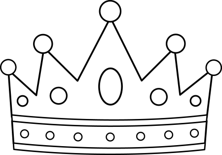 Корона раскраска