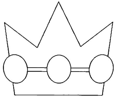 Корона макет