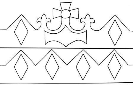 Корона макет