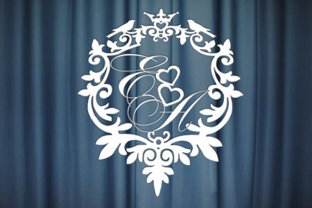 Свадебная Монограмма